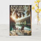 Anniversaire du frère, carte pliée 5 x 7 (Fleur jaune)