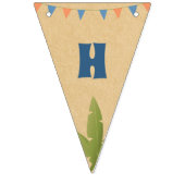 Anniversaire du garçon - Dinosaur Stomp - Drapeaux (Deuxième drapeau)