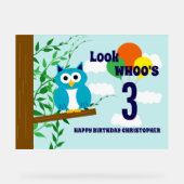 Anniversaire du hibou (Recto)