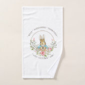 Anniversaire du lapin classique (Serviette à main)