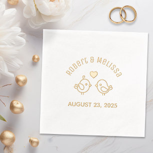 Anniversaire du Mariage Couple Lovebirds