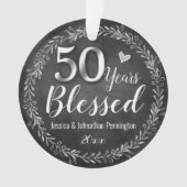 Anniversaire du Mariage de 50 ans béni (devant)