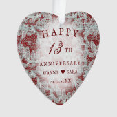 Anniversaire du Mariage de la 13e dentelle (devant)