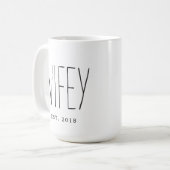 Anniversaire du Mariage de la Mug Mug de la Wifey  (Devant gauche)