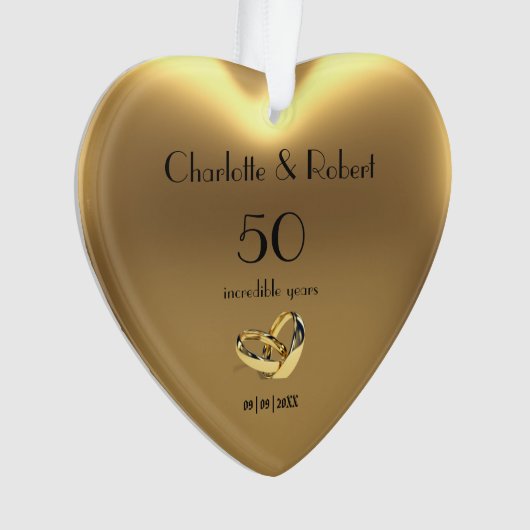 Anniversaire du Mariage d'or 50 ans (devant)