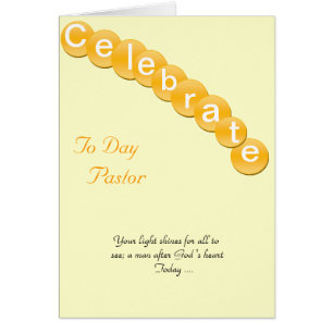 Anniversaire du pasteur /Célébrer