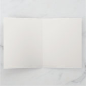 Anniversaire du roi | Carte de voeux noire (Intérieur)