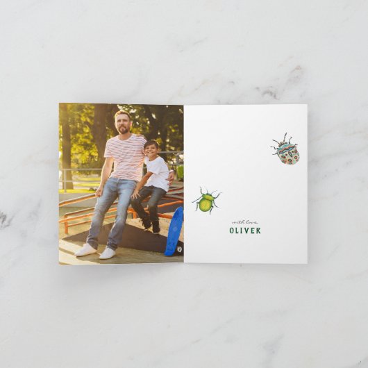 Anniversaire du thème du bug | Merci photo (Intérieur)