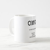 Anniversaire du travail, OMG une autre année, Mug  (Devant gauche)