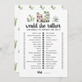 Anniversaire Elle Plutôt modifiable carte de jeu (Devant / Derrière)