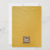 Anniversaire Enregistrer la date Photo Invitation (Dos)