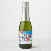 Anniversaire, Étiquette de nourriture et de boisso (Devant)