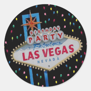 Anniversaire Fabrique Las Vegas Sticker