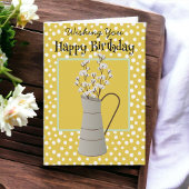 Anniversaire Farmhouse Bouquet WillowsCarte de not