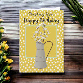 Anniversaire Farmhouse Bouquet WillowsCarte de not