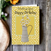 Anniversaire Farmhouse Bouquet WillowsCarte de not