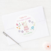 Anniversaire Favoriser Stickers Girl Anniversaire  (Enveloppe)