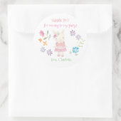 Anniversaire Favoriser Stickers Girl Anniversaire  (Sac)