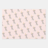 Anniversaire fête animal thème cadeau papier envel (Devant 2)