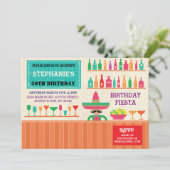 Anniversaire Fiesta Mexique Mexique Invitation de  (Debout devant)