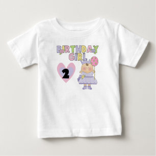 Anniversaire Fille 2e Anniversaire Tshirts et cade