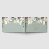 Anniversaire floral de Sage et de Cream Gold Foil (Complet)