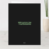 ANNIVERSAIRE FUNNY FART CARTES D'ANNIVERSAIRE (Dos)