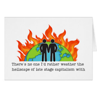 Anniversaire gay Humour libéral drôle carte