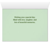 Anniversaire général Scawgill Bridge Lake District (Intérieur Horizontal (Bas))