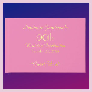 Anniversaire Gold FOIL Pink Memory