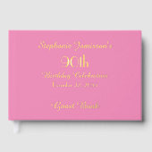 Anniversaire Gold FOIL Pink Memory (Recto)