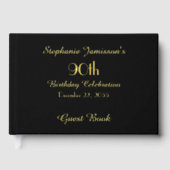 Anniversaire Gold FOIL sur Black Cover Memory (Recto)