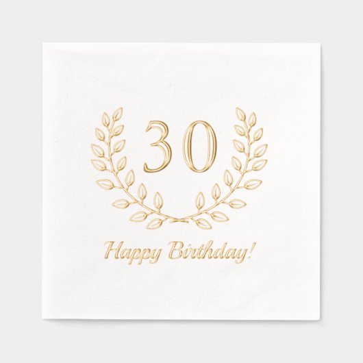 Anniversaire Golden Wreath Numéro personnalisé (Recto)