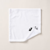 Anniversaire Golfer Funny 30e heureux papa Par (Gant de toilette)