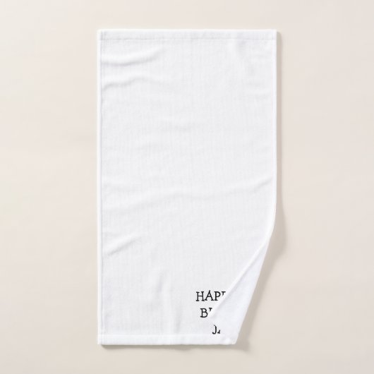 Anniversaire Golfer Funny 70e heureux papa (Serviette à main)