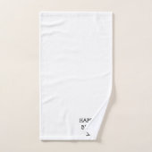 Anniversaire Golfer Funny 90e heureux papa (Serviette à main)