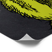 Anniversaire Grinch Tableau Noir (Coin)