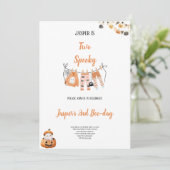 ANNIVERSAIRE HALLOWEENJOYABLE FÊTE VIBE INVITATION (Debout devant)