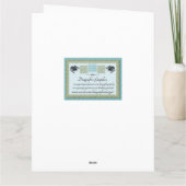 Anniversaire heureux à mon amour de carte de (Dos)