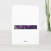 Anniversaire heureux avec la carte rose de (Dos)