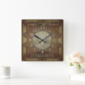 Anniversaire Horloge Vintage (Maison)