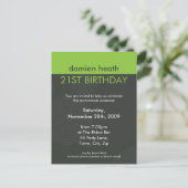 ANNIVERSAIRE INVITATION :: dynamique centré P10 (Debout devant)