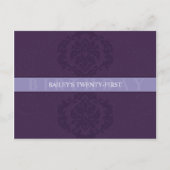 ANNIVERSAIRE INVITATION :: finesse 3 (Devant)