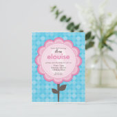 ANNIVERSAIRE INVITATION :: marguerite numérotée 1 (Debout devant)