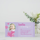 ANNIVERSAIRE INVITATION PHOTOCARD :: flutterbybutt (Debout devant)