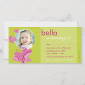 ANNIVERSAIRE INVITATION PHOTOCARD :: flutterbybutt (Devant)