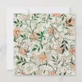 ANNIVERSAIRE INVITATION : WILLIAM MORRIS (Devant)
