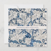 ANNIVERSAIRE INVITATION : WILLIAM MORRIS (Devant)