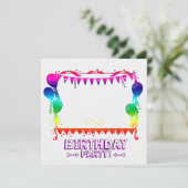 ****ANNIVERSAIRE**** INVITATIONS DE PARTIS (Debout devant)