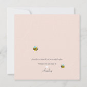 ANNIVERSAIRE INVITATIONS :: fleurs de jardin 3 (Dos)